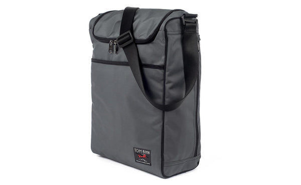 3/4 view of the Cambiata with the shoulder strap attached